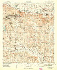 1949 Map of New Augusta