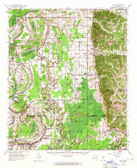 Download a high-resolution, GPS-compatible USGS topo map for Philipp, MS (1965 edition)