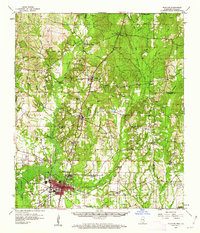 Download a high-resolution, GPS-compatible USGS topo map for Picayune, MS (1962 edition)