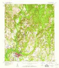 Download a high-resolution, GPS-compatible USGS topo map for Picayune, MS (1959 edition)