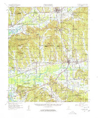 Download a high-resolution, GPS-compatible USGS topo map for Pittsboro, MS (1960 edition)