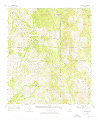 preview thumbnail of historical topo map of Hancock County, MS in 1955