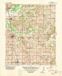 Download a high-resolution, GPS-compatible USGS topo map for Senatobia, MS (1946 edition)