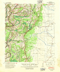 Download a high-resolution, GPS-compatible USGS topo map for Seven Pines, MS (1940 edition)