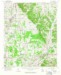 preview thumbnail of historical topo map of Sledge, MS in 1963