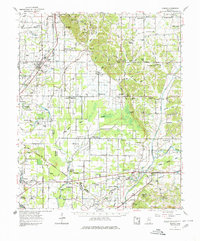 Download a high-resolution, GPS-compatible USGS topo map for Sledge, MS (1980 edition)