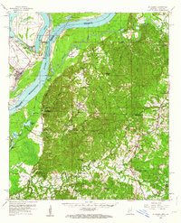 Download a high-resolution, GPS-compatible USGS topo map for St Joseph, MS (1964 edition)