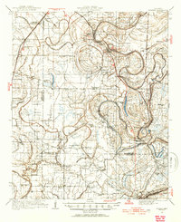 1931 Map of Sumner, 1954 Print