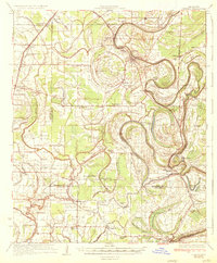 1935 Map of Sumner, MS