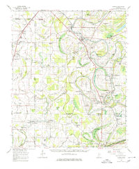 preview thumbnail of historical topo map of Sumner, MS in 1962