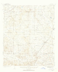 1937 Map of Terry, 1965 Print