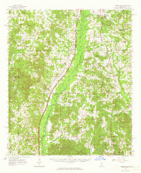 preview thumbnail of historical topo map of Leake County, MS in 1962