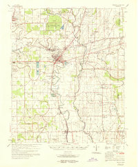 1969 Map of Tralake