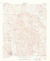 1921 Map of Tupelo, 1966 Print
