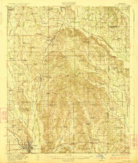 1923 Map of Tupelo