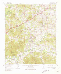 Download a high-resolution, GPS-compatible USGS topo map for Utica, MS (1981 edition)