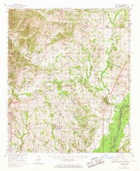 Download a high-resolution, GPS-compatible USGS topo map for Vaughan, MS (1967 edition)