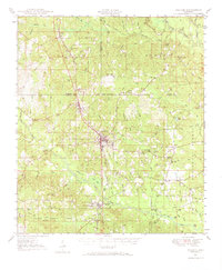 preview thumbnail of historical topo map of Wiggins, Stone County, MS in 1947