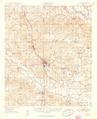 1949 Map of Wiggins