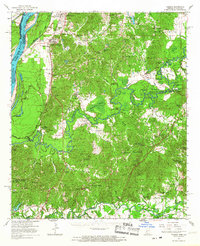 Download a high-resolution, GPS-compatible USGS topo map for Yokena, MS (1968 edition)