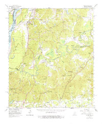 Download a high-resolution, GPS-compatible USGS topo map for Yokena, MS (1977 edition)