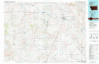1981 Map of Baker, MT
