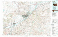 Download a high-resolution, GPS-compatible USGS topo map for Billings, MT (1989 edition)