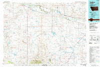 Download a high-resolution, GPS-compatible USGS topo map for Dodson, MT (1985 edition)