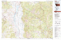 Download a high-resolution, GPS-compatible USGS topo map for Ennis, MT (1990 edition)