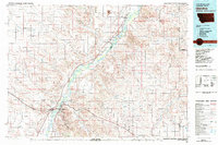 preview thumbnail of historical topo map of Glendive, MT in 1981