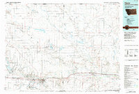 preview thumbnail of historical topo map of Havre, MT in 1984