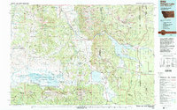 Download a high-resolution, GPS-compatible USGS topo map for Hebgen Lake, MT (1993 edition)