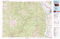 preview thumbnail of historical topo map of Missoula County, MT in 1981