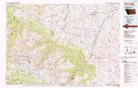 preview thumbnail of historical topo map of Red Lodge, MT in 1989