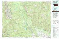 Download a high-resolution, GPS-compatible USGS topo map for Seeley Lake, MT (1993 edition)