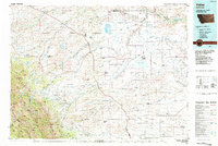 preview thumbnail of historical topo map of Valier, MT in 1984