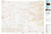 1986 Map of Ayers Ranch Colony, MT, 1994 Print