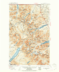Download a high-resolution, GPS-compatible USGS topo map for Chief Mountain, MT (1962 edition)
