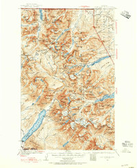 Download a high-resolution, GPS-compatible USGS topo map for Chief Mountain, MT (1955 edition)