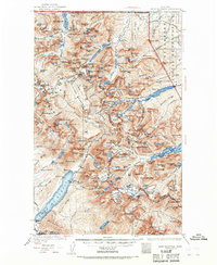 Download a high-resolution, GPS-compatible USGS topo map for Chief Mountain, MT (1968 edition)