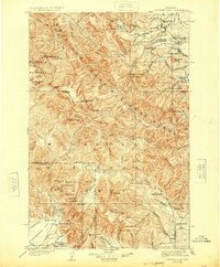 Download a high-resolution, GPS-compatible USGS topo map for Coopers Lake, MT (1924 edition)