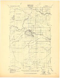 1920 Map of Valier, MT