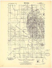 1921 Map of Elbow Lake