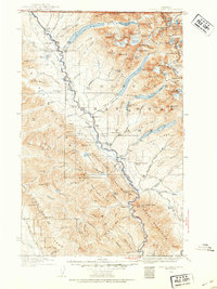 Download a high-resolution, GPS-compatible USGS topo map for Kintla Lakes, MT (1954 edition)