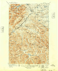 1913 Map of Pondera County, MT, 1949 Print