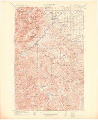 preview thumbnail of historical topo map of Flathead County, MT in 1913