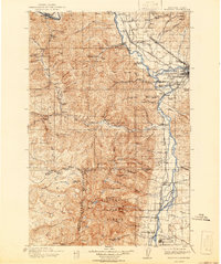 1912 Map of Missoula, 1942 Print