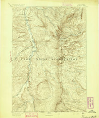 1894 Map of Rosebud