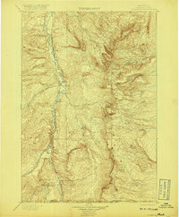1901 Map of Sheridan County, MT, 1917 Print