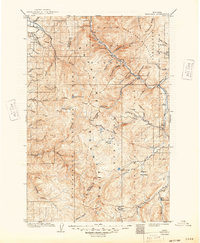 1909 Map of Granite County, MT, 1949 Print